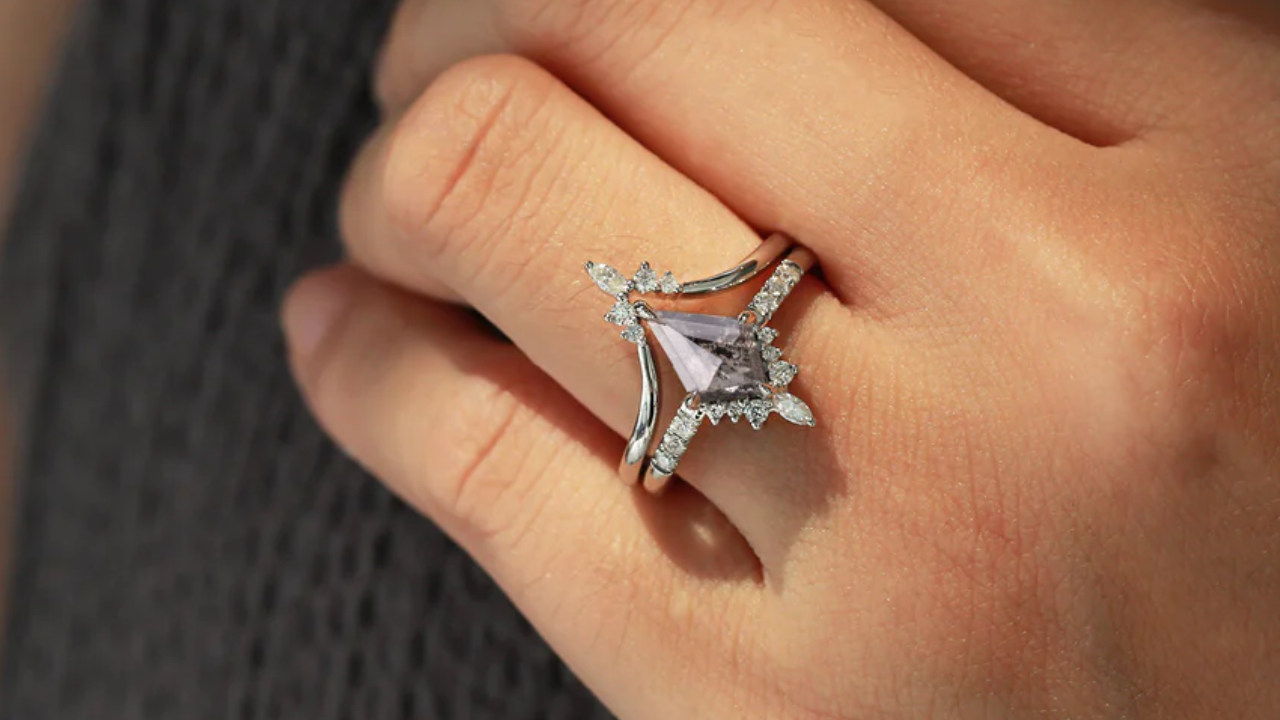 How Can You Personalize Your Love Story with a Salt and Pepper Diamond Ring?